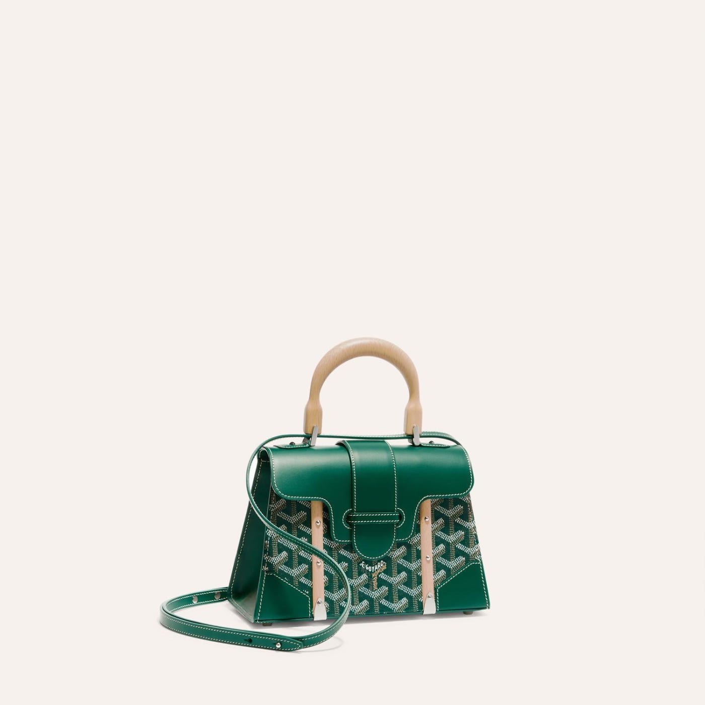 Goyard Saigon Structured Mini Bag Green - Image 1